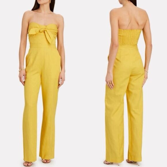 Derek Lam
Linen Strapless Jumpsuit ❤️‍🩹 - Picture 5 of 12